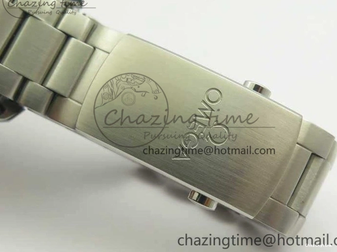 0321 Sleek Planet Ocean Professional Ceramic Bezel 42mm 1:1 MK Best Edition Silver Markers On SS Bracelet A 8085